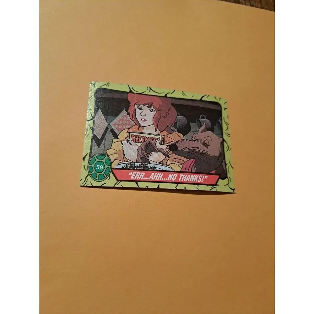 1989 Topps TMNT Trading Card 59 Teenage Mutant Ninja Turtles - Picture 1 of 2